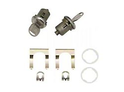 El Camino Max Performance, Door Lock Set, With Late Style Keys,1964-1976