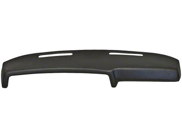 El Camino Molded Dash Pad Outer Shell, Center Speakers, Black, 1970-1972