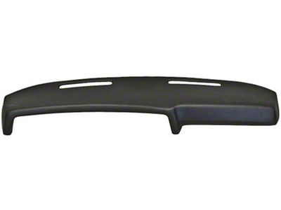 El Camino Molded Dash Pad Outer Shell, Center Speakers, Black, 1970-1972