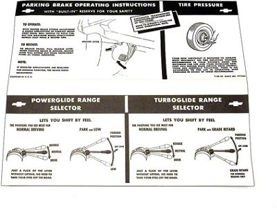 1959-1960 Car Visor Sleeve