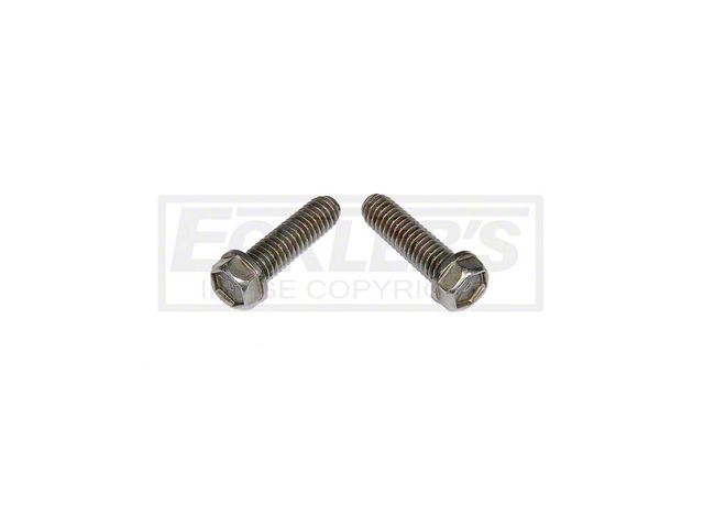 El Camino Oil Filter Valve Fasteners, 1969-1973