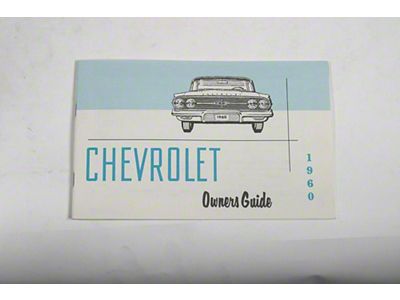Owners Manual,1960