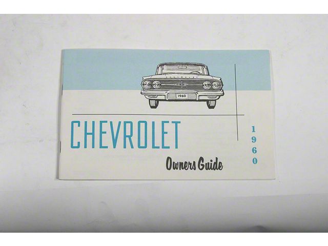 Owners Manual,1960