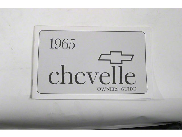1965 Chevelle Owners Manual