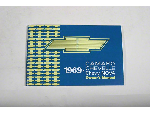 El Camino Owners Manual, 1969