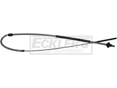 El Camino Parking Brake Cable, Front, OE Steel, 1973-1977