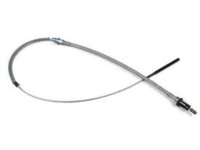 El Camino Parking Brake Cable, Front With TH350 Or Manual Transmission, Stainless Steel, 1964-1967