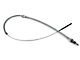 El Camino Parking Brake Cable, Front With TH350 Or Manual Transmission, Stainless Steel, 1964-1967