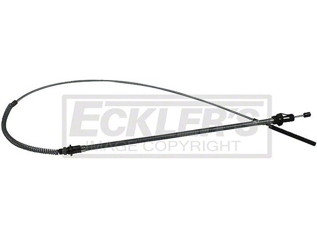 El Camino Parking Brake Cable, Front With TH400, OE Steel, 1968-1972