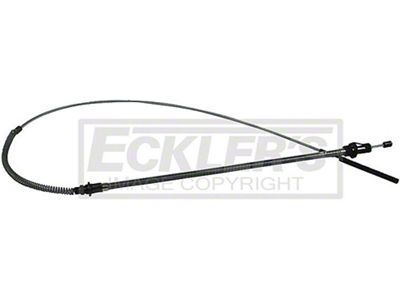 El Camino Parking Brake Cable, Front With TH400, OE Steel, 1968-1972