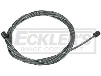 El Camino Parking Brake Cable, Intermediate, With TH350 Or Manual Transmissions, OE Steel, 1968-1972
