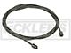 El Camino Parking Brake Cable, Intermediate, With TH350 Or Manual Transmissions, Stainless Steel, 1964-1967