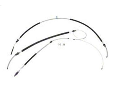 El Camino Parking Brake Cable Kit, With Manual Transmission, OE Steel, 1978-1987