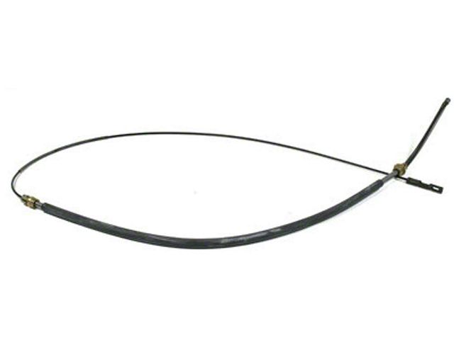 El Camino Parking Brake Cable, Rear, Left, OE Steel, 1978-1987