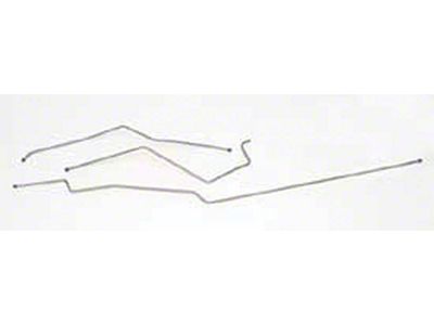 El Camino Pump To Tank Fuel Line, 348 c.i. & 283 c.i. With Four Barrel, 3/8 Inch, Stainless Steel, 1959-1960