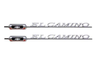 El Camino Quarter Panel Emblems, El Camino, 1966