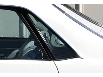 El Camino Quarter Window Glass, Tint, Left, 1978-1987