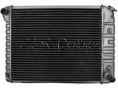 El Camino Radiator, 250/454ci, 2-Row, For Cars With Automatic Transmission & Without Air Conditioning, U.S. Radiator, 1972-1977