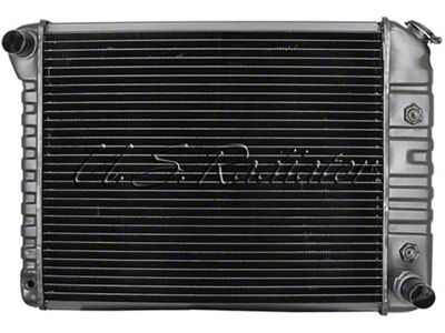 El Camino Radiator, 250/454ci, 2-Row, For Cars With Manual Transmission & Without Air Conditioning, U.S. Radiator, 1972-1977