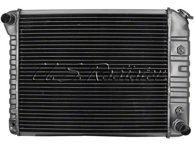 El Camino Radiator, 250/454ci, 3-Row, Heavy-Duty, For Cars With Automatic Transmission & Without Air Conditioning, U.S.Radiator, 1972-1977