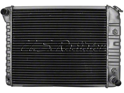 El Camino Radiator, 250/454ci, 4-Row, For Cars With Automatic Transmission & Without Air Conditioning, Desert Cooler, U.S. Radiator, 1972-1977