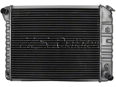 El Camino Radiator, 250/454ci, 4-Row, For Cars With Manual Transmission & Without Air Conditioning, Desert Cooler, U.S.Radiator, 1972-1977