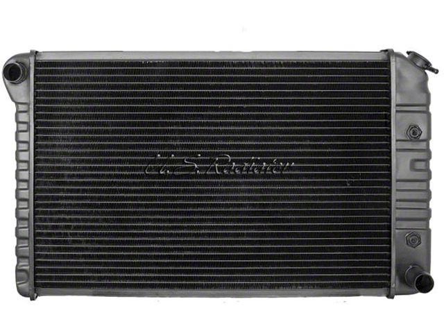 Ec380 Radiator Ecklers Radiator,267-350ci,w/AC,4-Row,Dsrt,A/T,U.S. Radiator,80-87