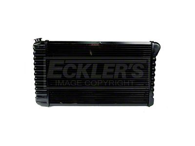 El Camino Radiator 4 Row, Manual Trans Only, Concours Correct, 1968-1972