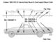 El Camino Radiator Core Support Bushing Kit, 1968-1972