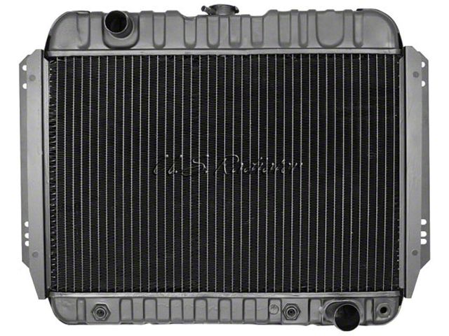 El Camino Radiator, Small Block, 2-Row, For Cars With Automatic Transmission & Without Air Conditioning, U.S. Radiator,1966-1967