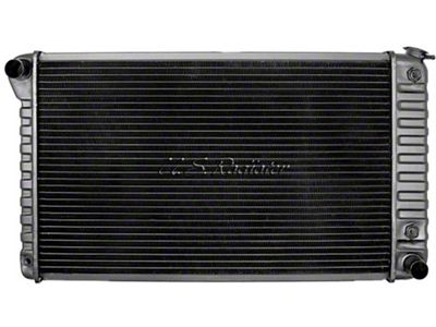 El Camino Radiator, Small Block, 3-Row, Heavy-Duty, For Cars With Automatic Transmission & Air Conditioning, U.S. Radiator, 1968-1971