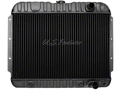 El Camino Radiator, Small Block, 3-Row, Heavy-Duty, For Cars With Automatic Transmission & Without Air Conditioning, U.S. Radiator, 1959-1960