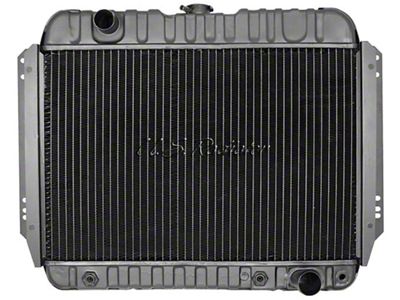 El Camino Radiator, Small Block, 3-Row, Heavy-Duty, For Cars With Automatic Transmission & Without Air Conditioning, U.S. Radiator, 1966-1967