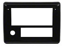 Radio Face Plate, Sport Black With Red Trim (86-87 Caballero; 86-87 El Camino)