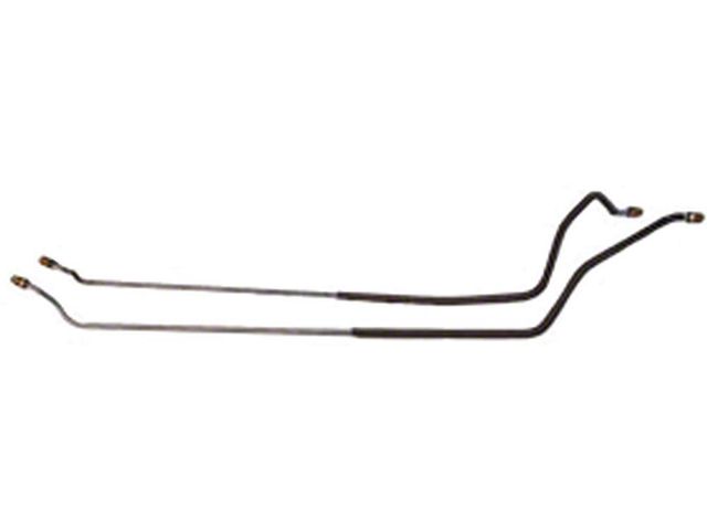 Rear Axle Brake Lines 69-72 Two Pieces, Stainless