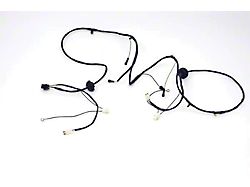 El Camino Rear Body Light Harness, Rear Panel With Side Markers, 1968