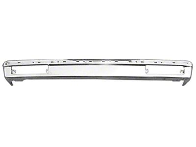 El Camino Rear Bumper, With Holes, For Impact Strip, 1978-1987