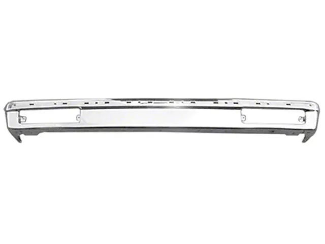 El Camino Rear Bumper, With Holes, For Impact Strip, 1978-1987