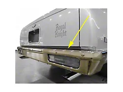 El Camino Rear Bumper, Without Holes For Impact Strip, 1978-1987