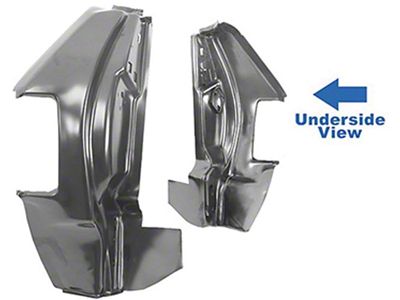 OPR El Camino Rear Quarter Panel Corner, Tail Lamp & Tailgate Jam, Right, 1968-1972