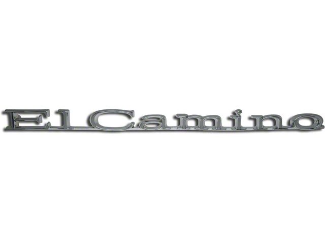 El Camino Rear Quarter Panel Emblem, El Camino, 1967