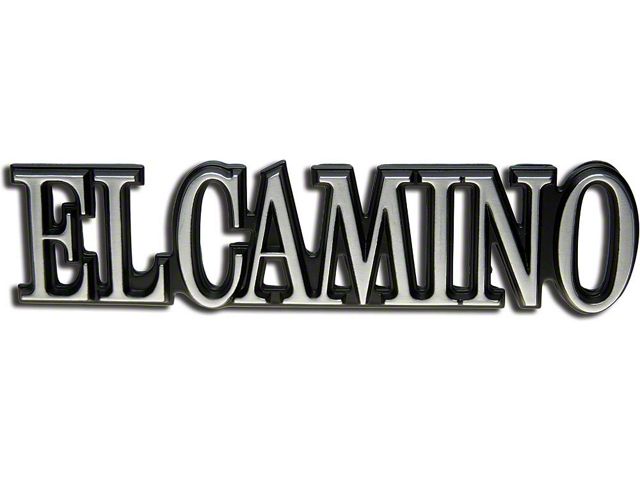 El Camino Rear Quarter Panel Emblem, El Camino, NOS Original GM, 1978-1987