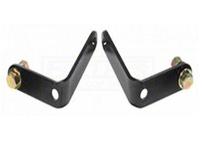 El Camino Rear Shock Relocation Brackets, 1964-72