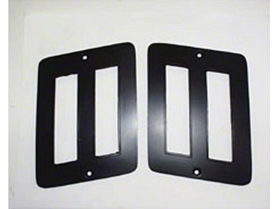 El Camino Rear Side Marker Light Bezels, 1973-1977