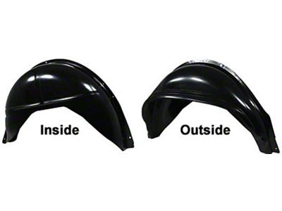El Camino Rear Wheelhouse, Inner & Outer, Left, 1968-1972