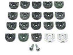 El Camino Rear Window Molding Clips, 1966-1967