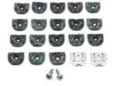 El Camino Rear Window Molding Clips, 1966-1967