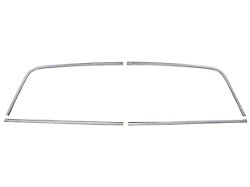 El Camino Rear Window Moldings, 1964-1967