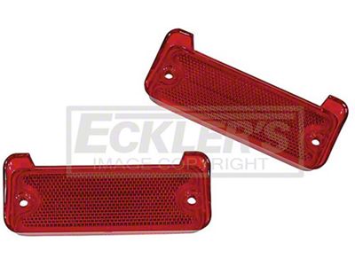 El Camino Reflector, Rear Bumper, 1969-1972