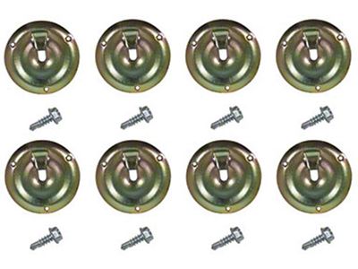 El Camino Rocker Molding Clip Set, 1980-1987